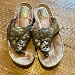 Clarks Women's Gold Sandals
